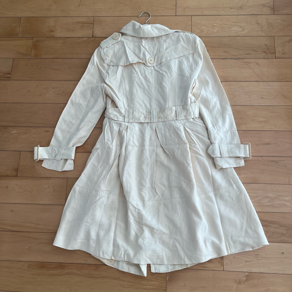 NWT - Ann Demeulemeester FW05 Silk Trench Coat - Picture 3 of 8